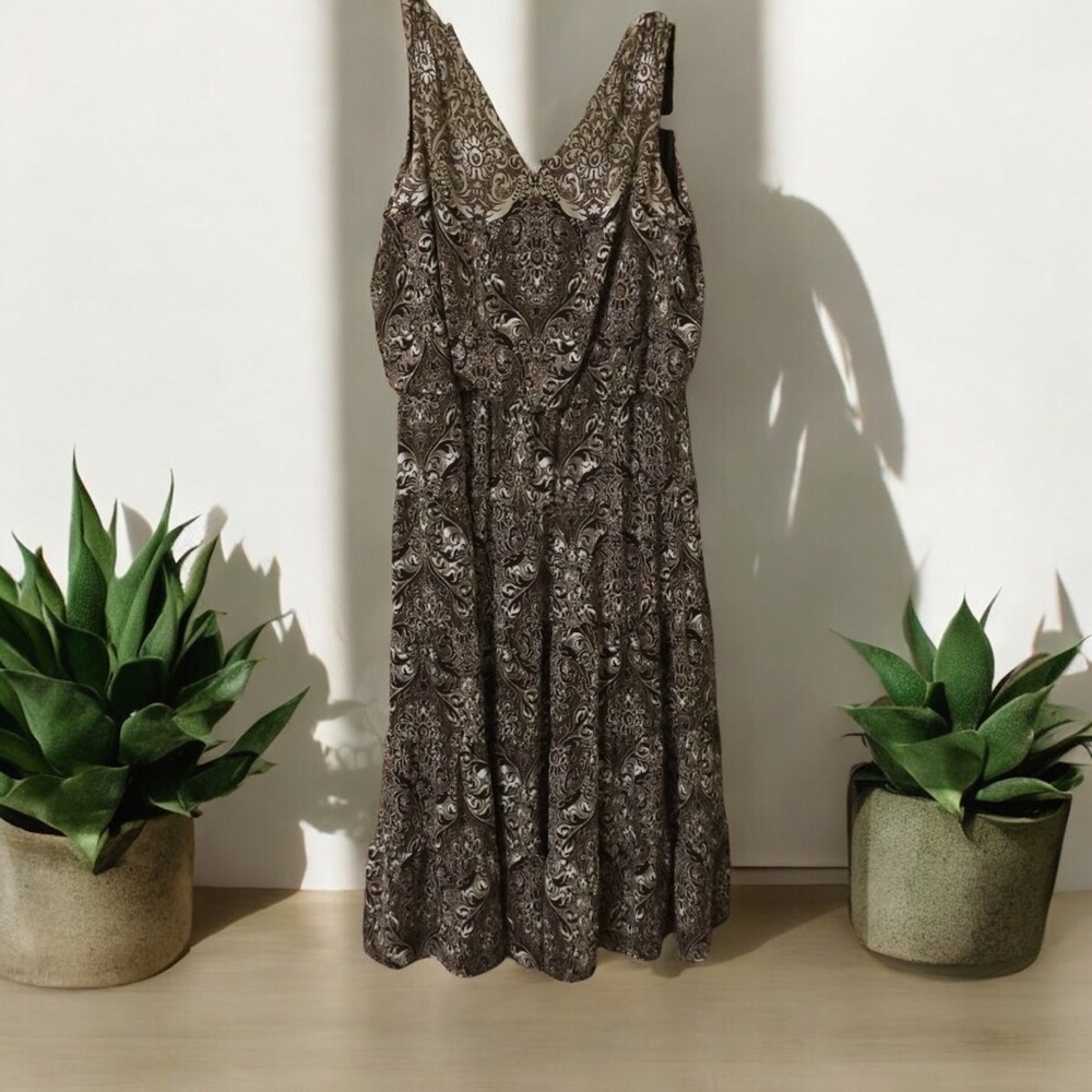 Perceptions 18 Lined Maxi Dress
